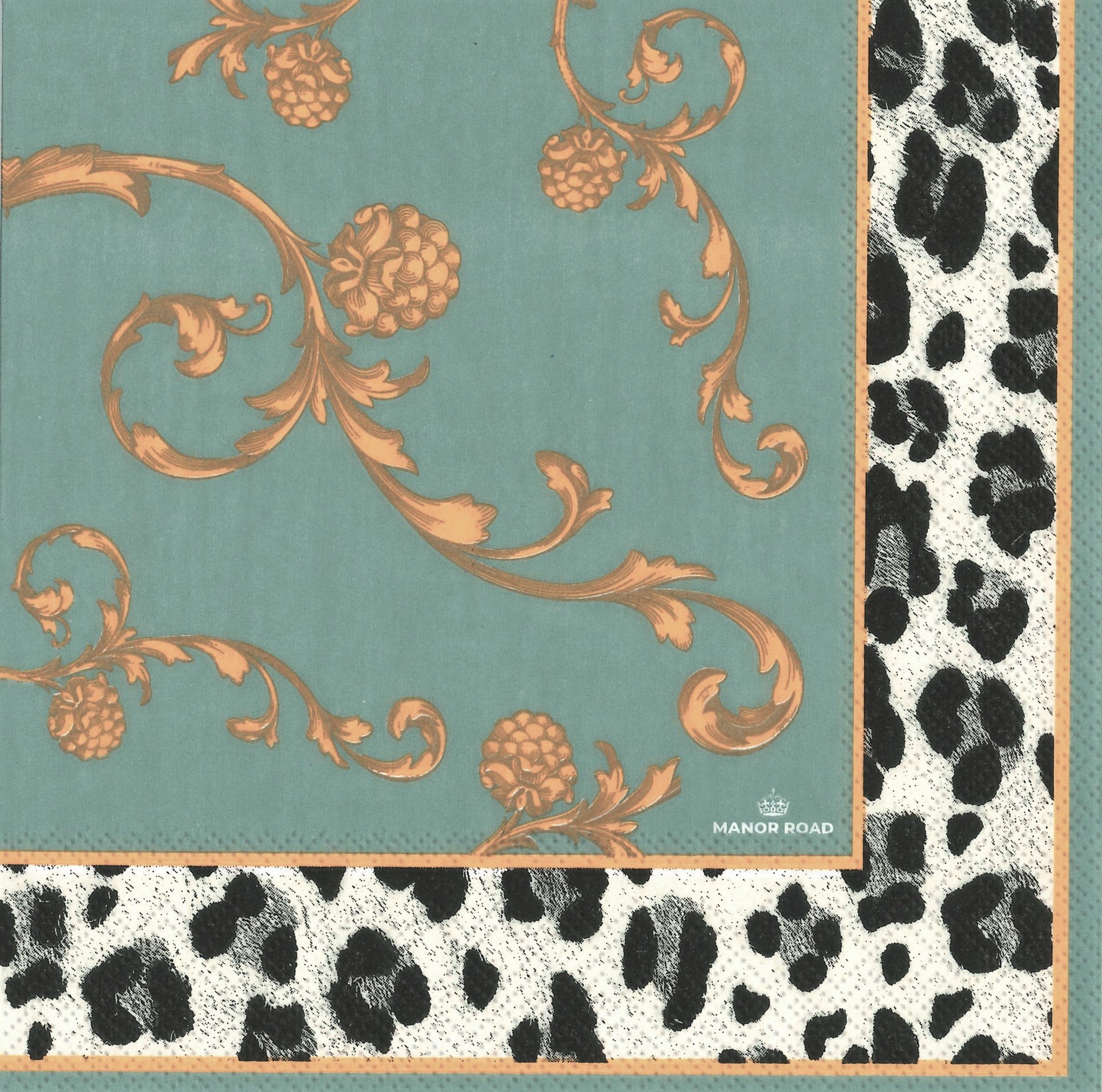 Victorian Leopard Napkins Luncheon