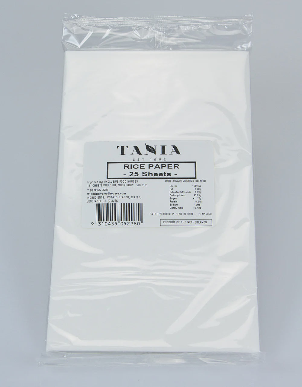 Tania Wafer Paper