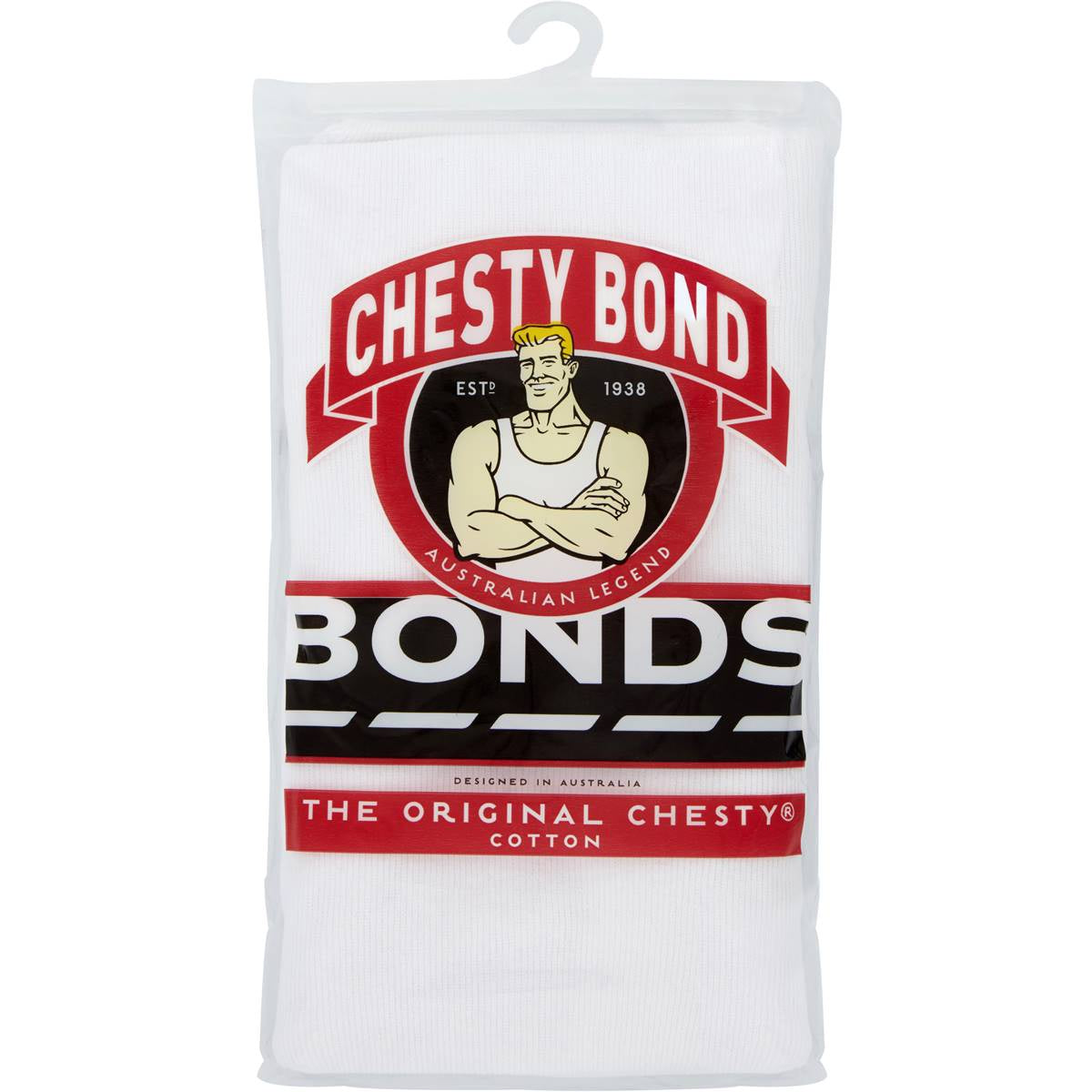 Bonds Mens Chesty Singlet Size 22/2XL 2pk