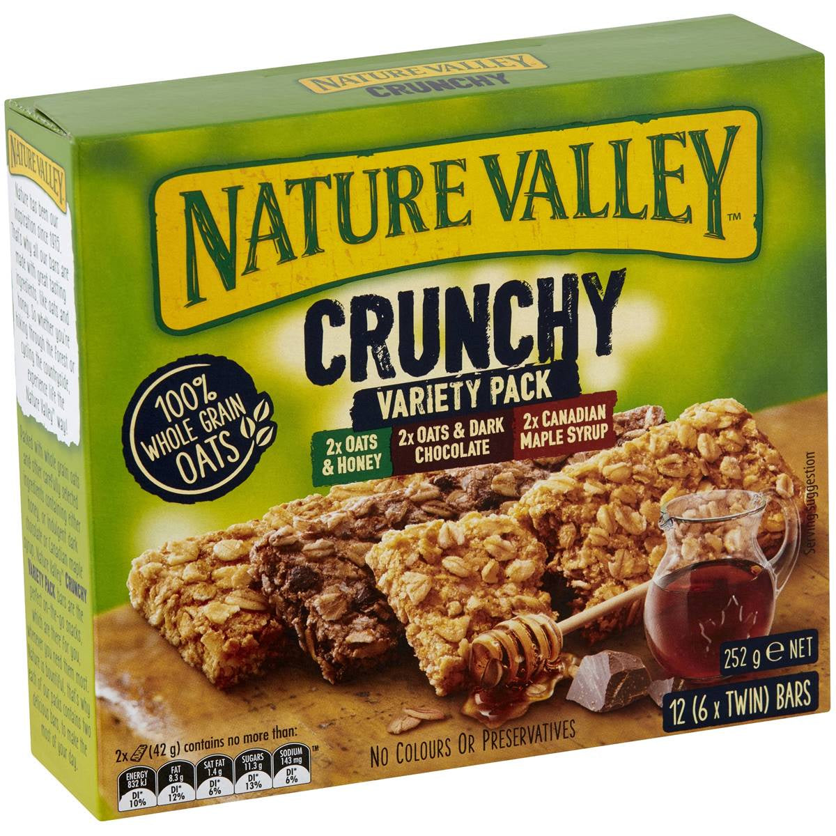 Nature Valley Bars Variety Pack 252g