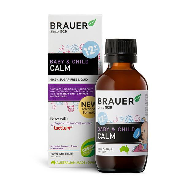 Brauer Baby & Child Calm Oral Liquid 100mL