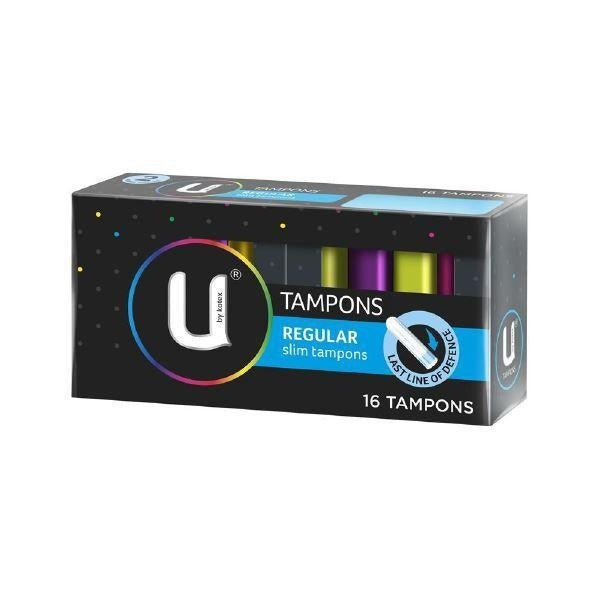 U By Kotex Regular Slim Tampons 16pk