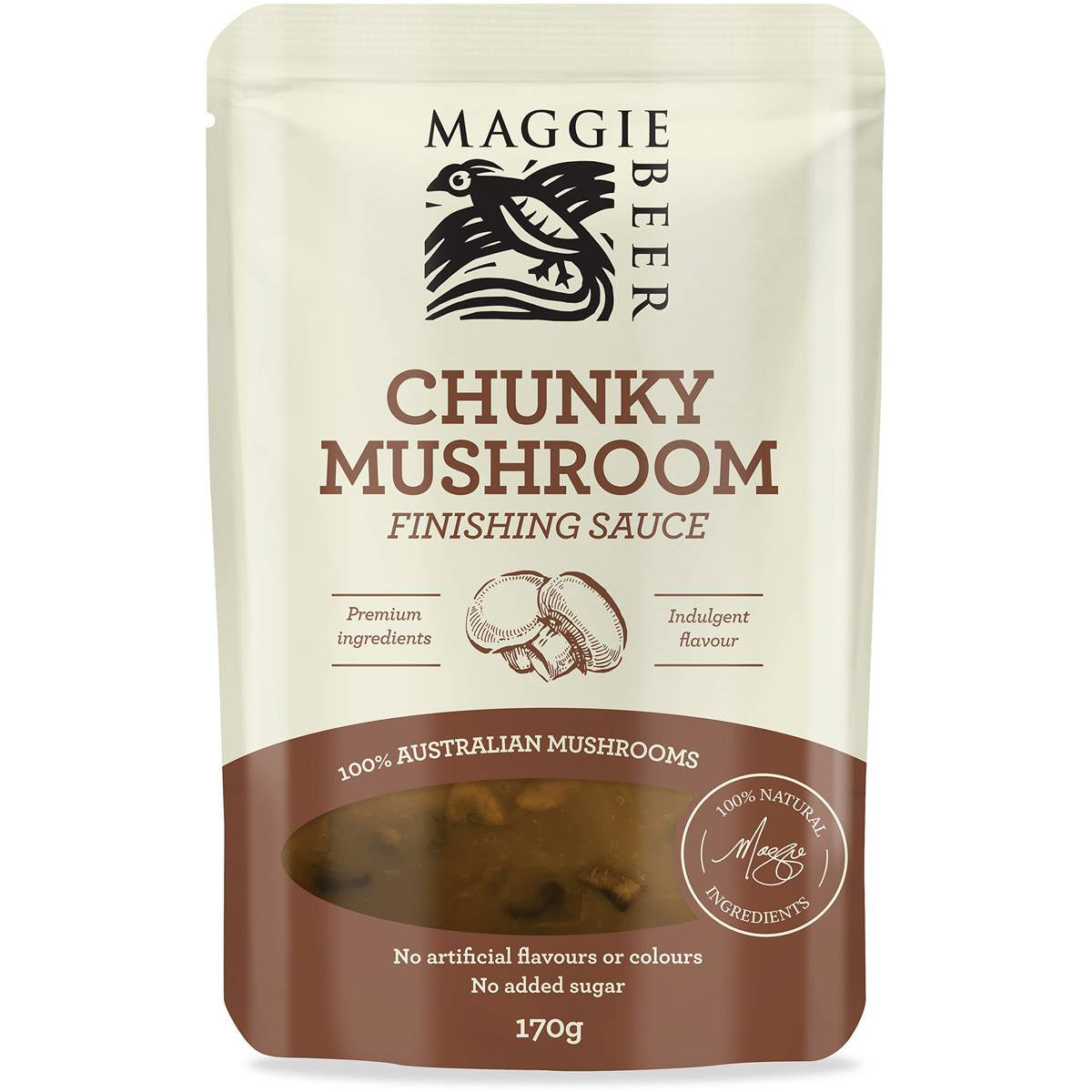 DNR Maggie Beer Chunky Mushroom Gravy 170g