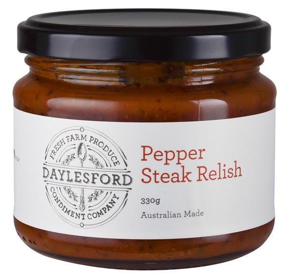 Daylesford Pepper Steak Relish 330g