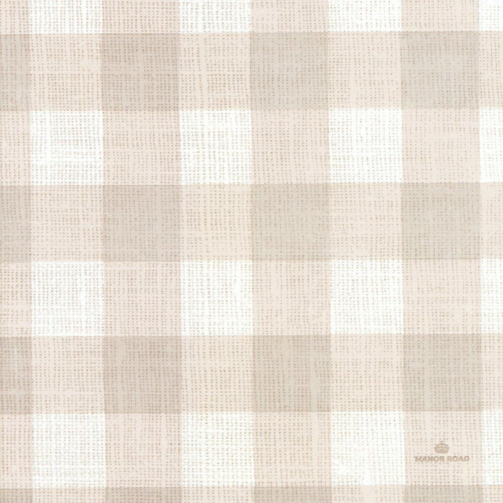 Linen Gingham Check Napkins Dinner