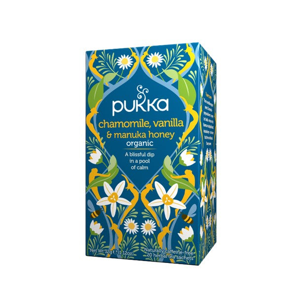 PUKKA Chamomile Vanilla & Manuka Honey Tea 20s