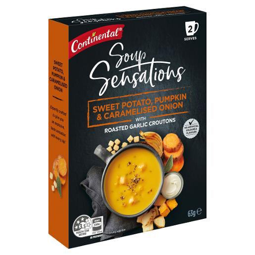 Continental Cup Soup Pumpkin, Sweet Potato & Onion 2pk