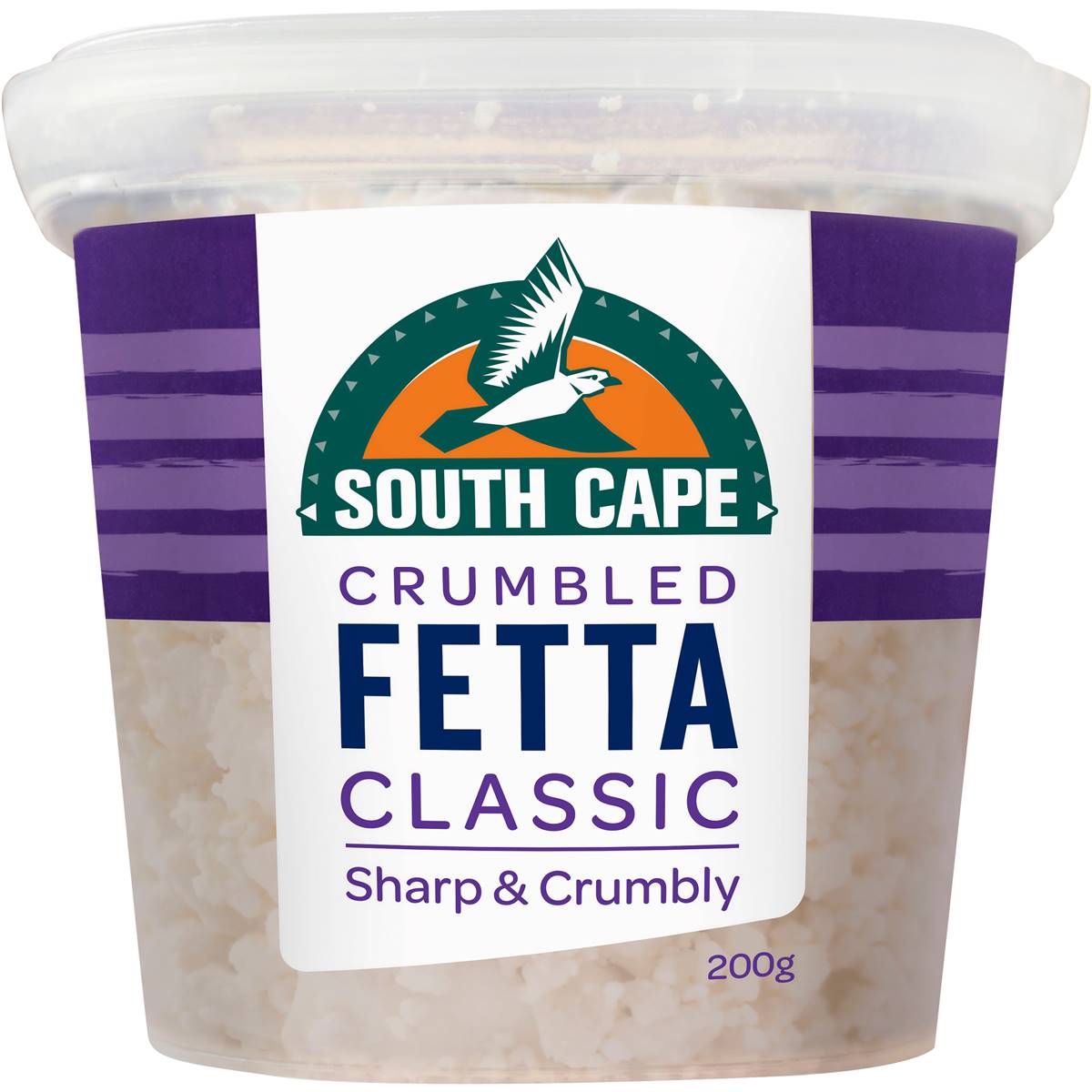 South Cape Feta Crumbled 200g