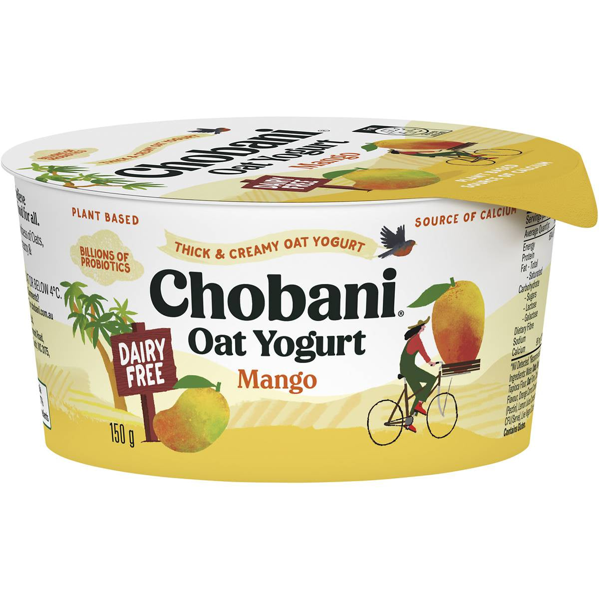 Chobani Oat Yoghurt Mango 150g