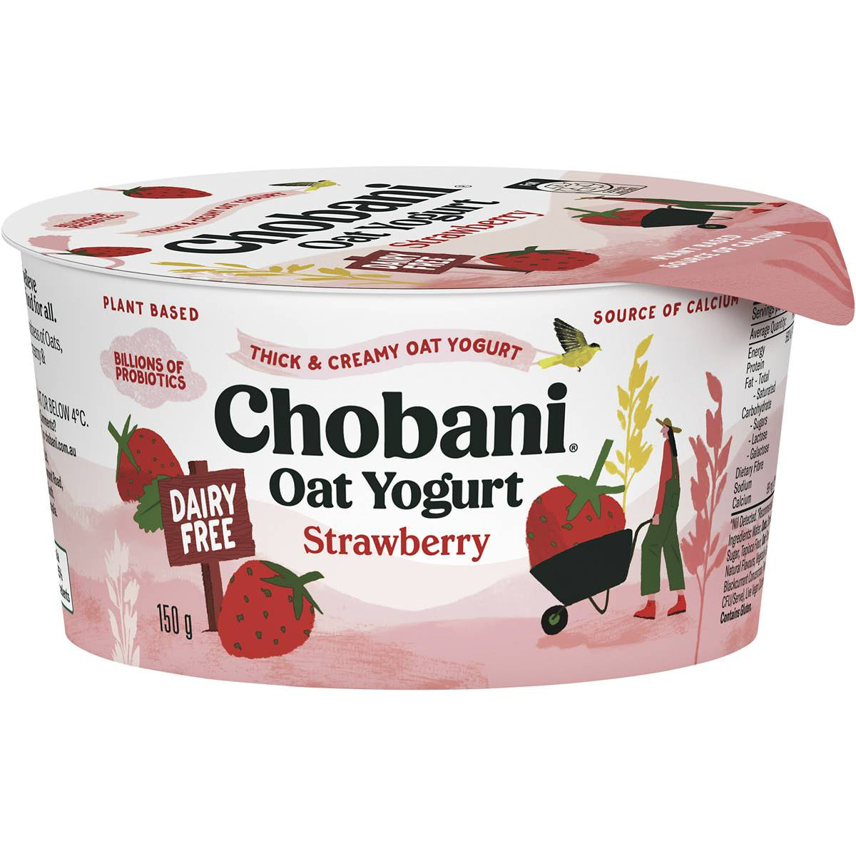 Chobani Oat Yoghurt Strawberry 150g