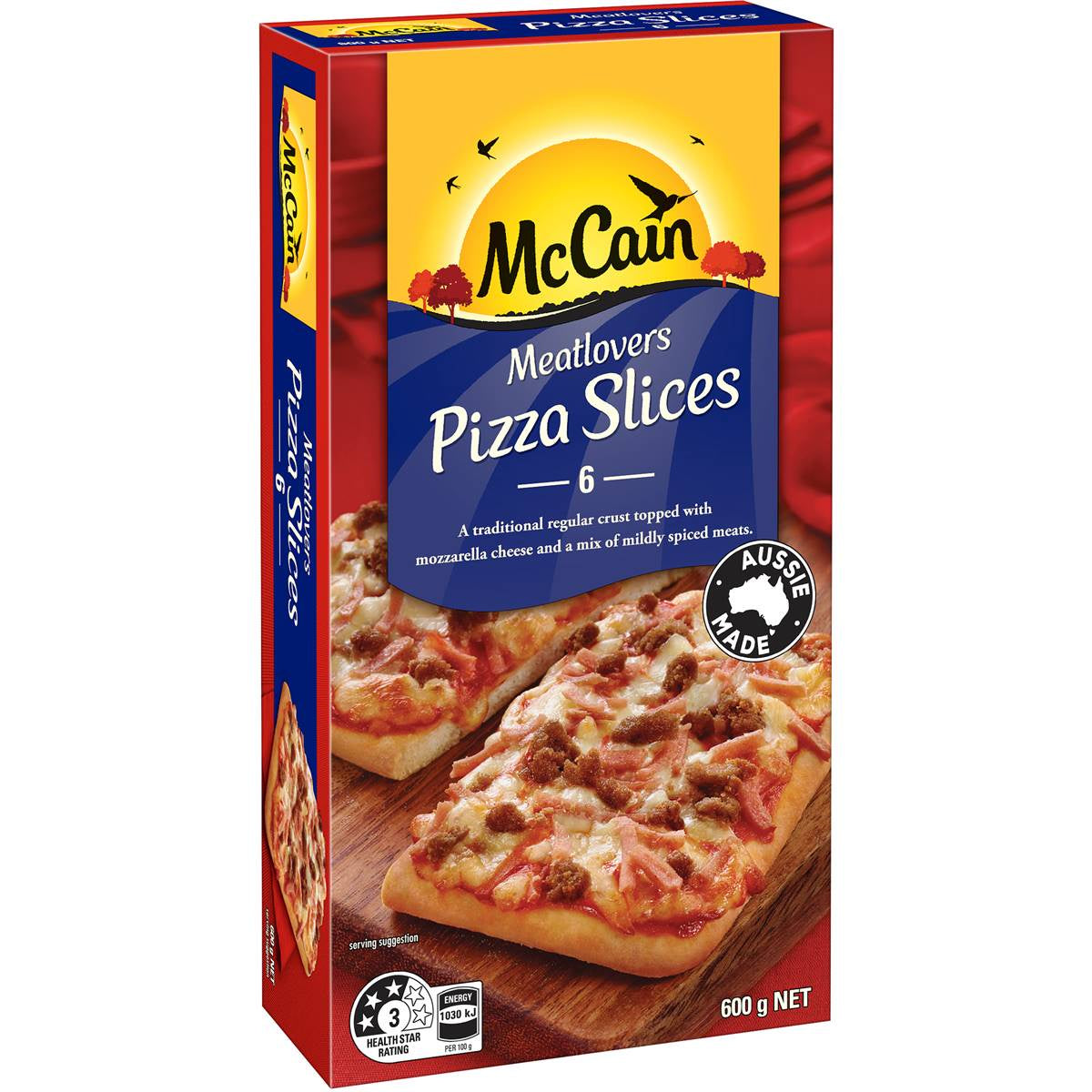 McCain Meatlovers Pizza Slices 600g