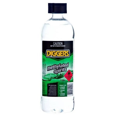 Diggers Methylated Spirits 1L