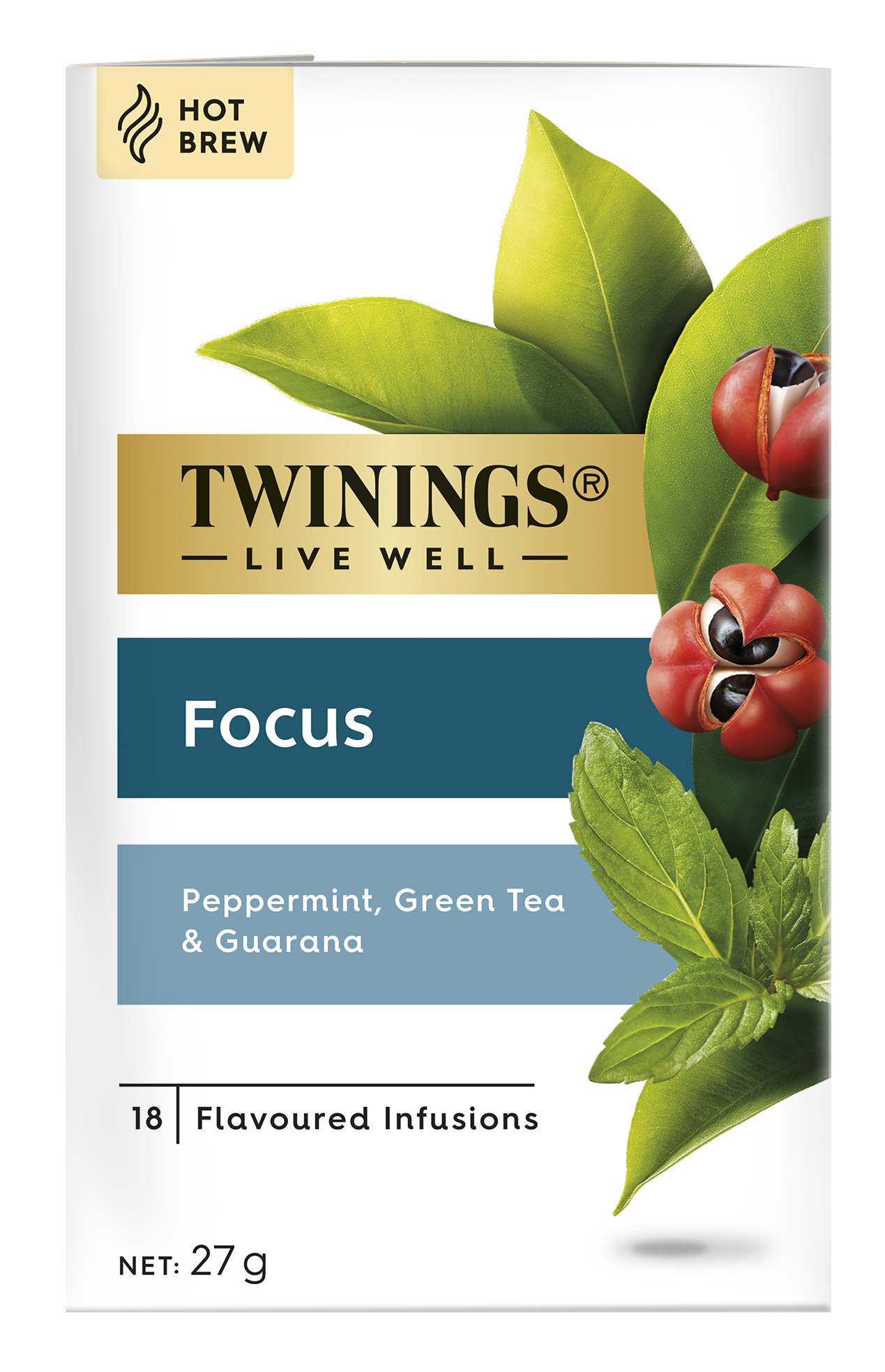 Twinings Tea Bags Live Well Focus 22pk