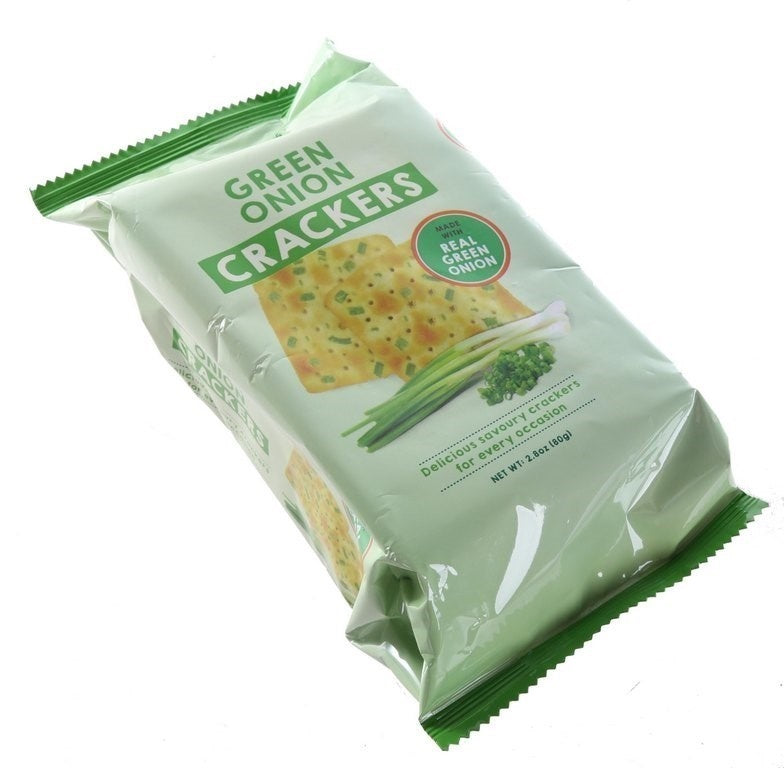 Tropical Fields Green Onion Crackers 80g