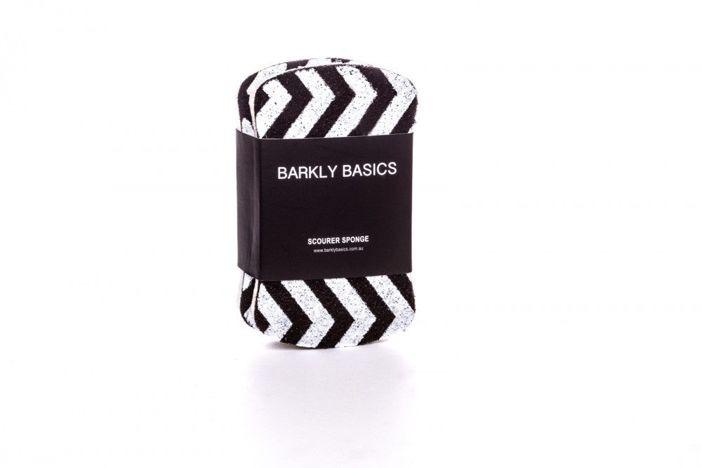 Barkly Basics Chevron Scourer Sponge Pk 2