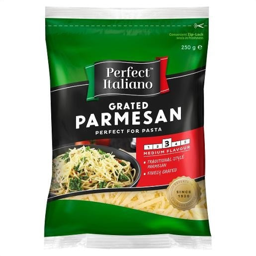 Perfect Italiano Shredded Parmesan Cheese 250g