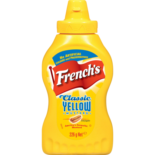 Frenchs Classic Yellow Mustard 226g