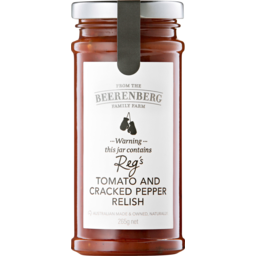 Beerenberg Tomato & Cracked Pepper Relish 265g