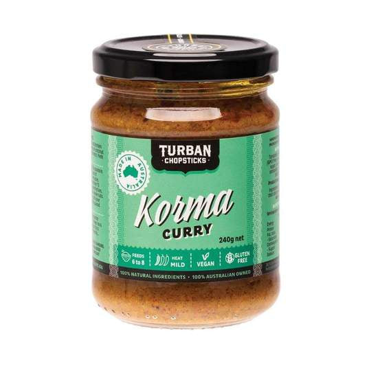 Turban Chopsticks Korma Curry Paste 240g