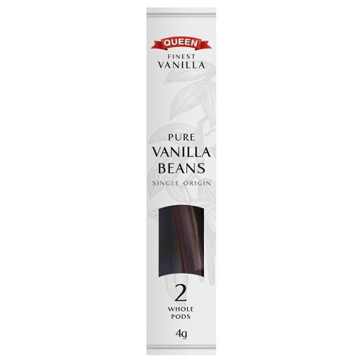 Queen Vanilla Bean Pods 2pk