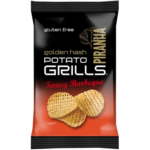 Piranha Potato Grills GF Saucy BBQ 75g