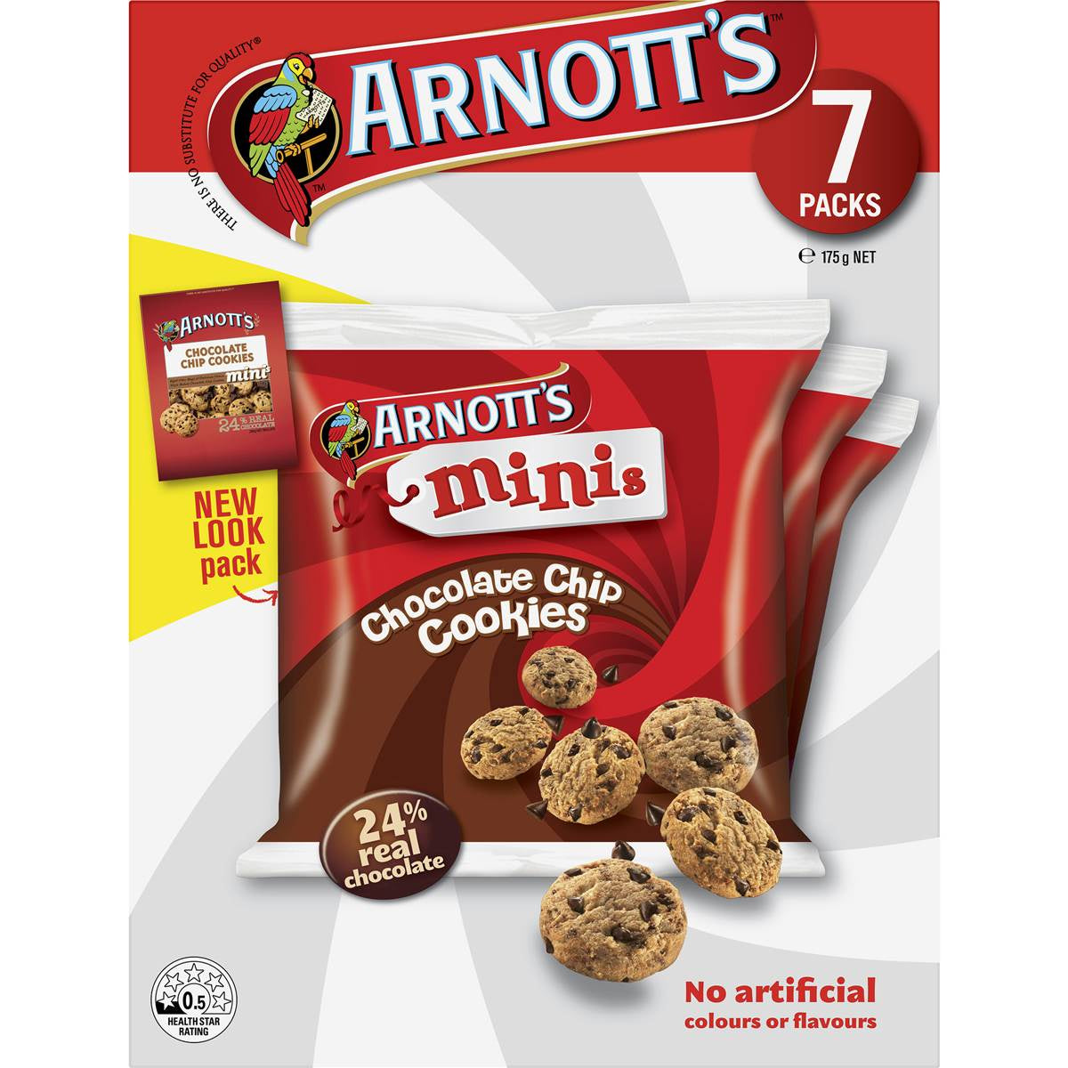 Arnott's Cookies Mini Choc Chip 175g