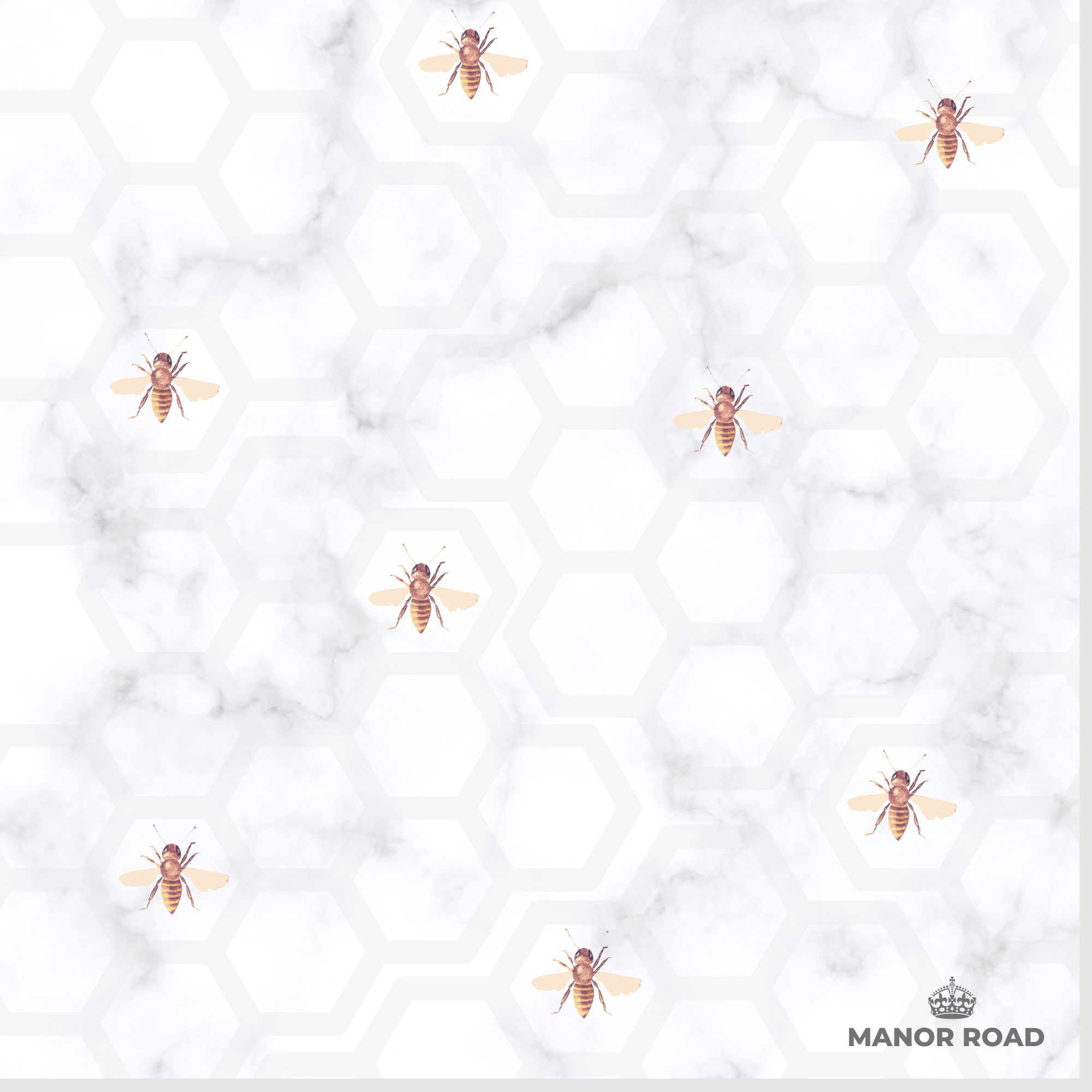 Marbled Bee Napkins Dinner