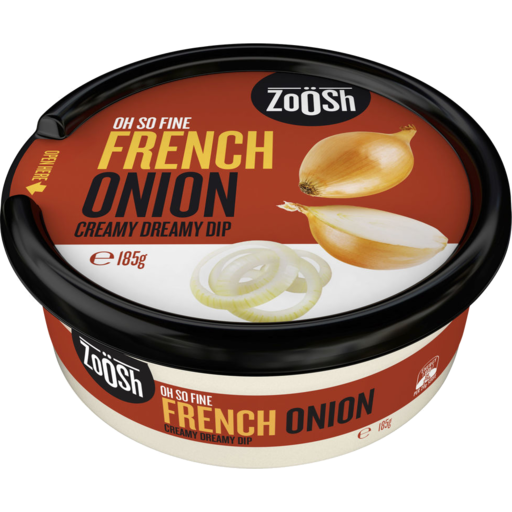 Zoosh French Onion Dip 185g