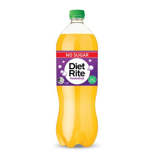 Diet Rite Passionfruit 1.25L