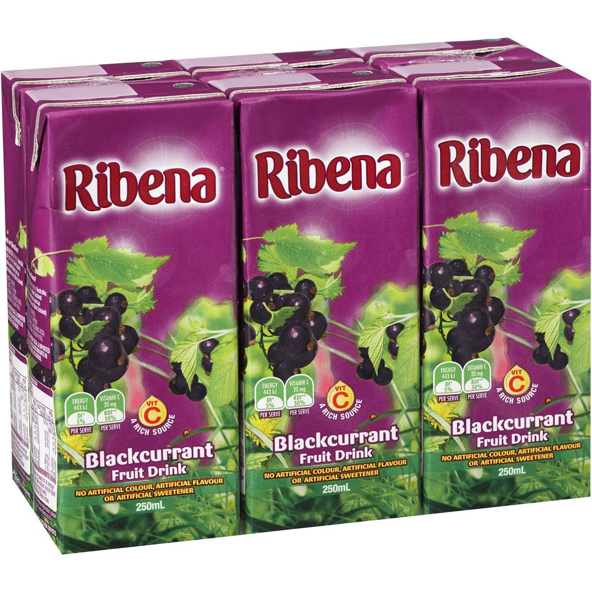 Ribena Blackcurrant Fruit Drink 6pk