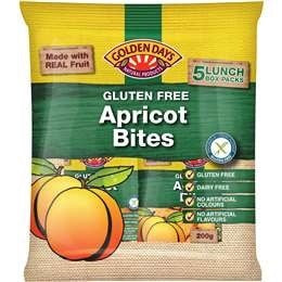 Golden Days Apricot Bites 50g 5pk 200g