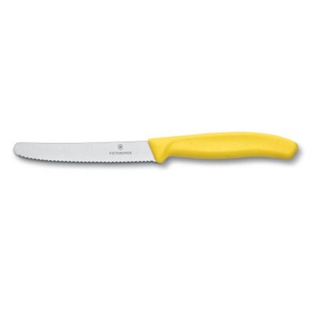 Victorinox Serrated Knife Yellow 11cm