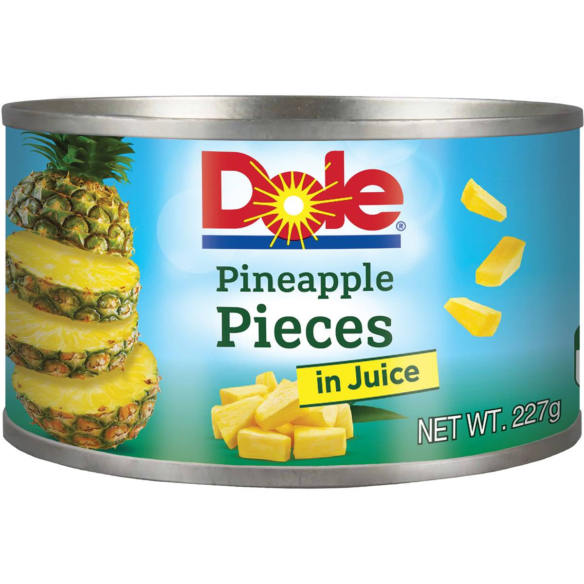 Dole Pineapple Pieces In Juice 227g