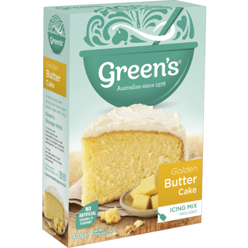 Green's Golden Butter Cake Mix 440g