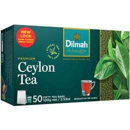 Dilmah Black Tea Bags 50pk