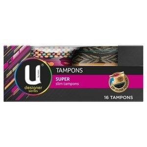 U By Kotex Super Slim Tampons 16pk