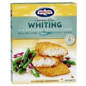 dnr Birds Eye Oven Bake Southern Blue Whiting 425g