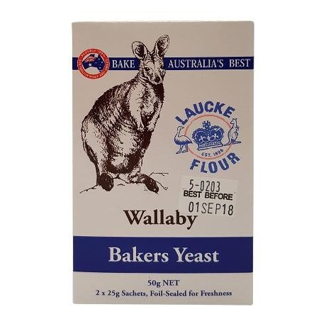 Laucke Wallaby Bakers Yeast 50g