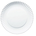 Paper Plate White 9in 50pk