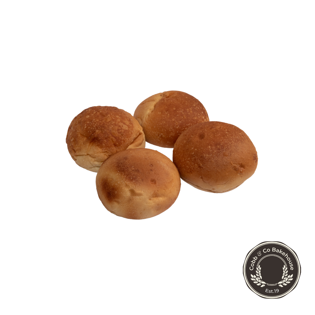 Cobb & Co Brioche Hamburger Bun 4pk