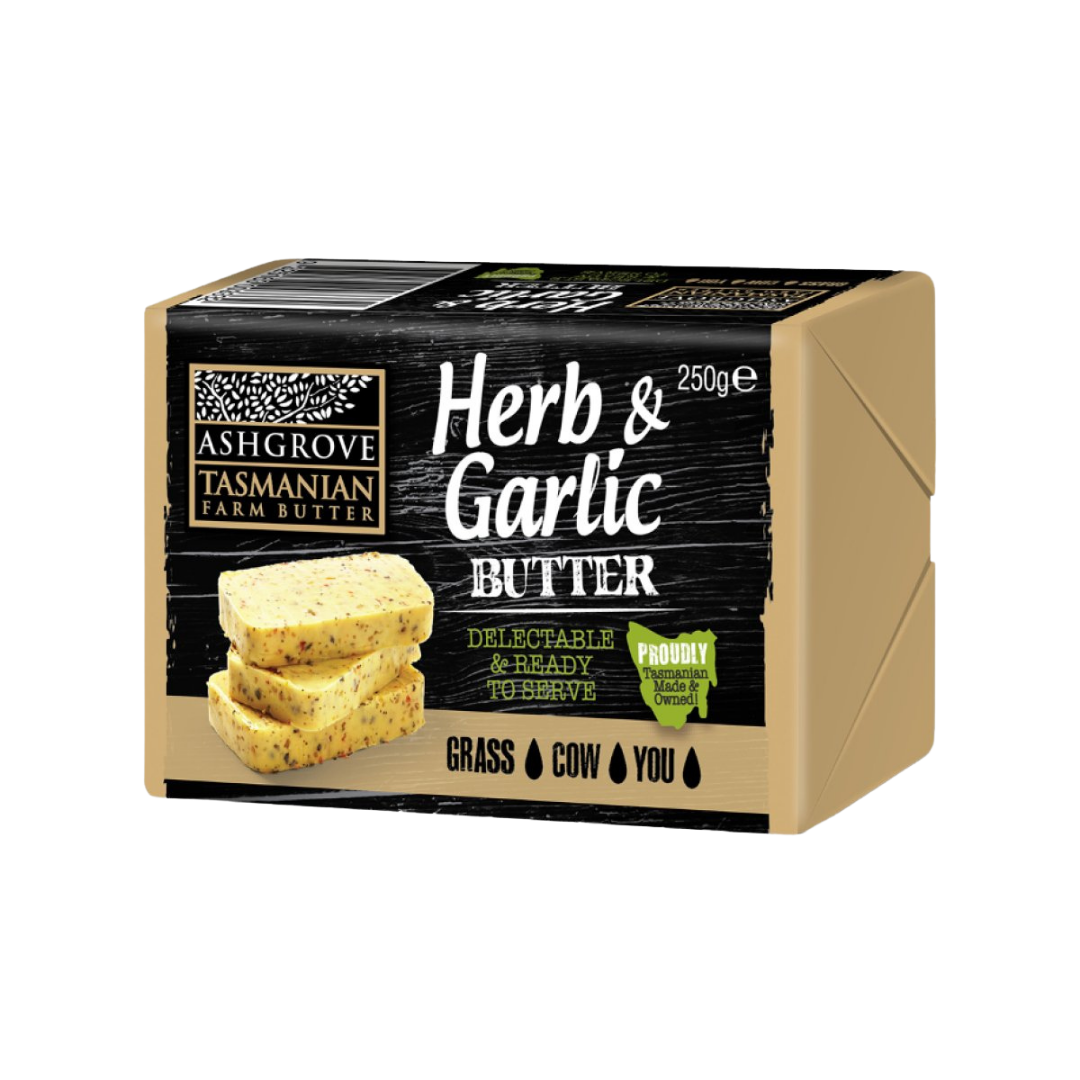 Ashgrove Herb & Garlic Butter 250g