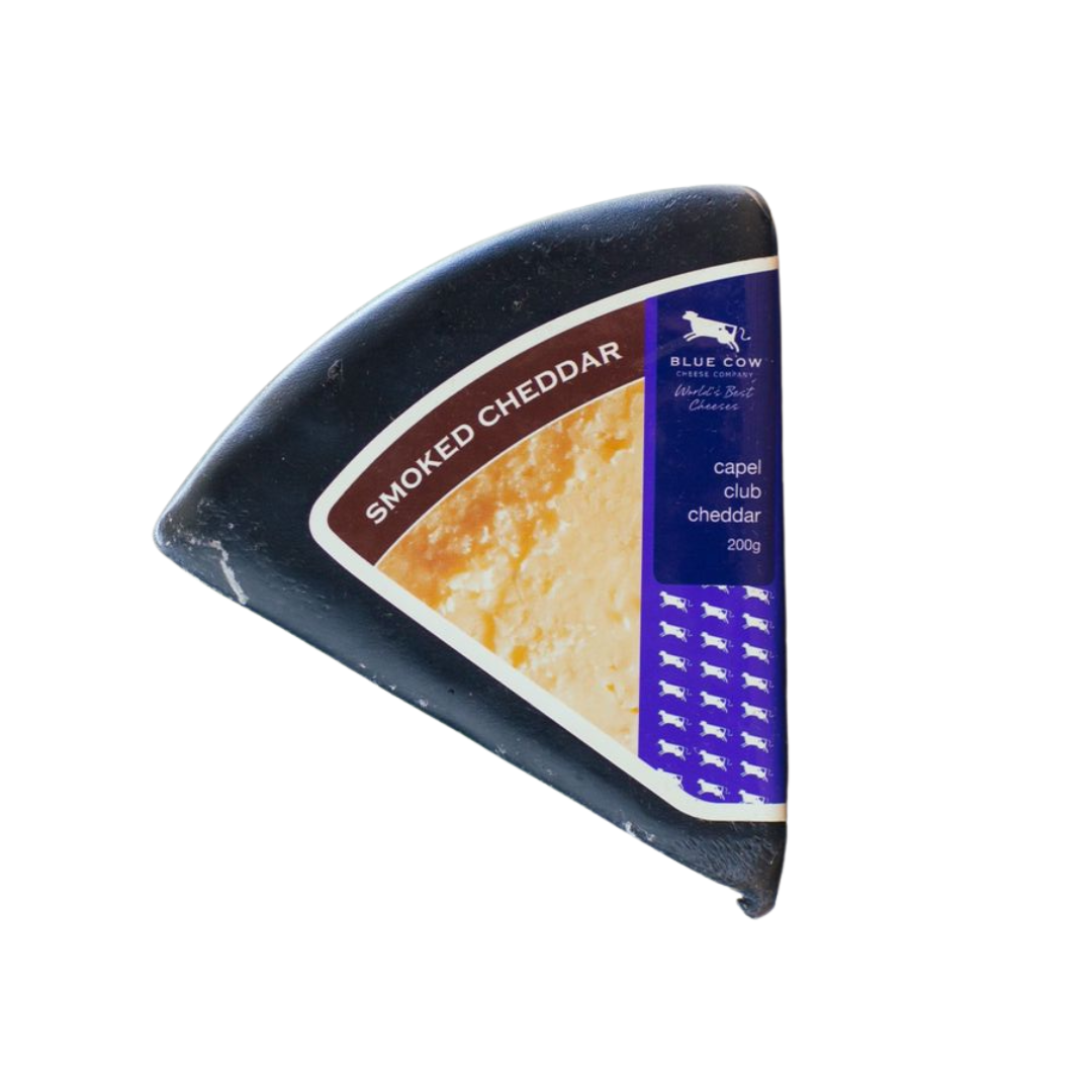 Blue Cow Capel Club Cheddar Smoked 200g