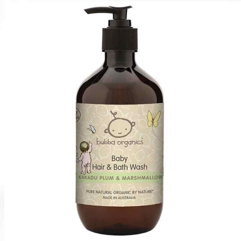 Bubba Organics Kakadu Plum Hair & Bath Wash 500mL