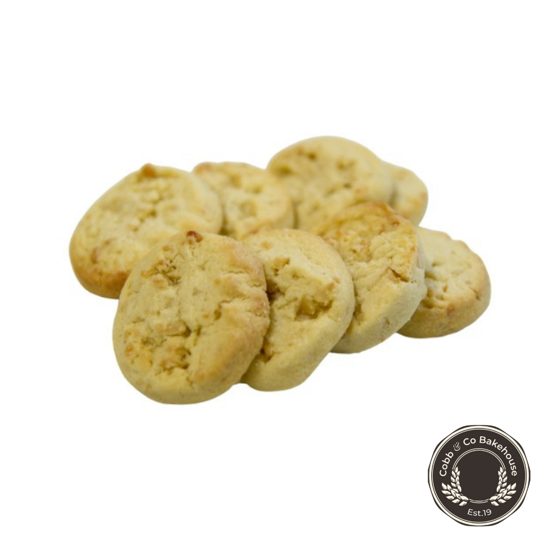 Cobb & Co Macadamia Shortbread 8pk