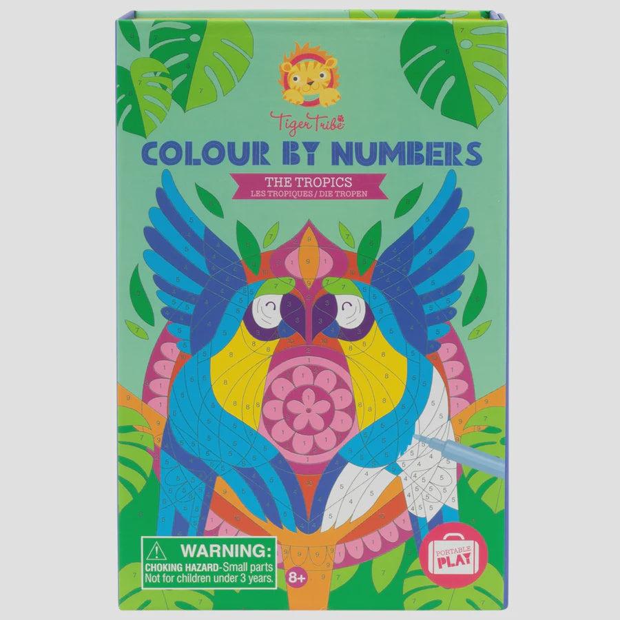 Tiger Tribe Colour by Numbers The Tropics