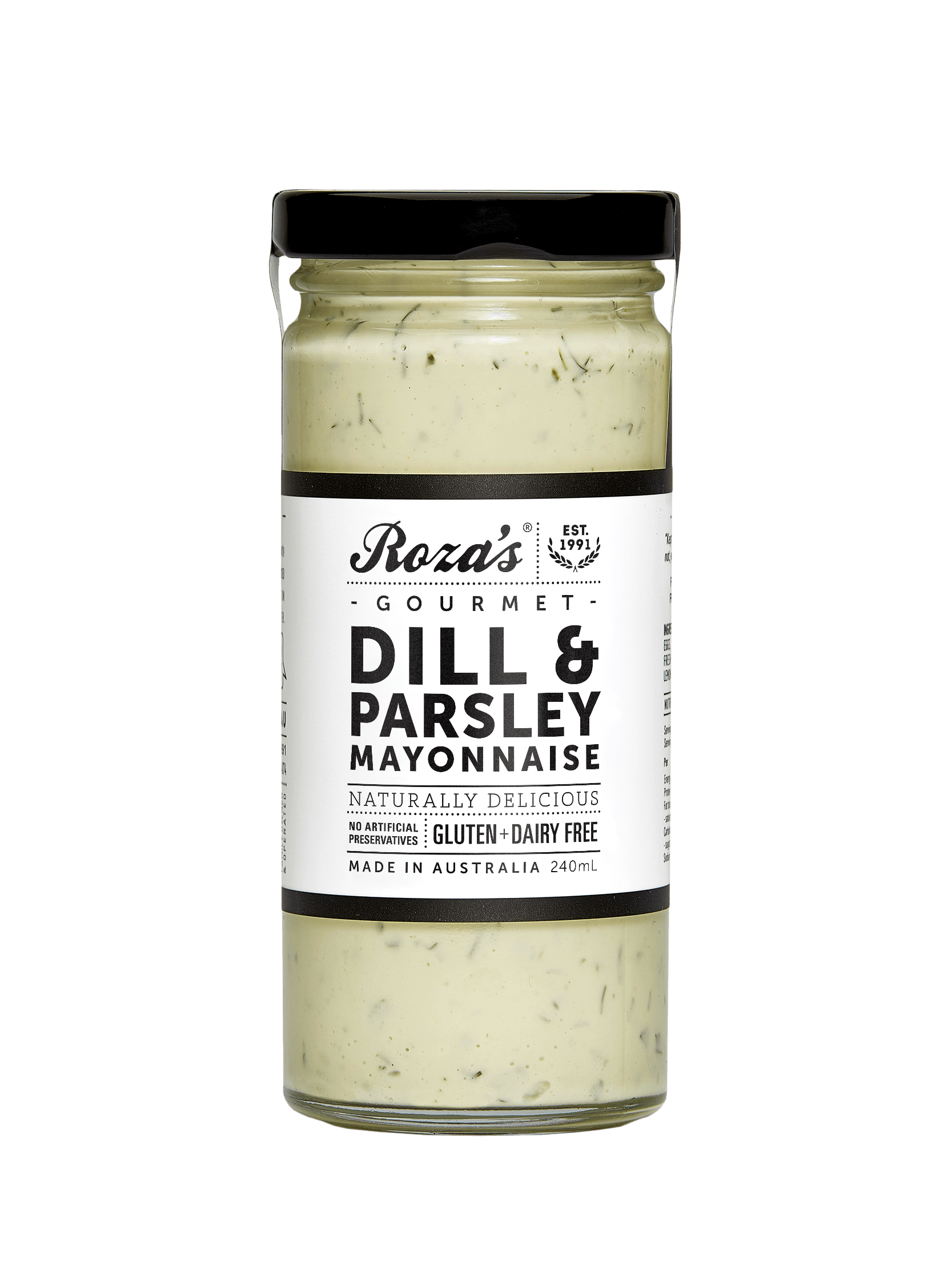 Roza's Dill & Parsley Mayonnaise 240ml