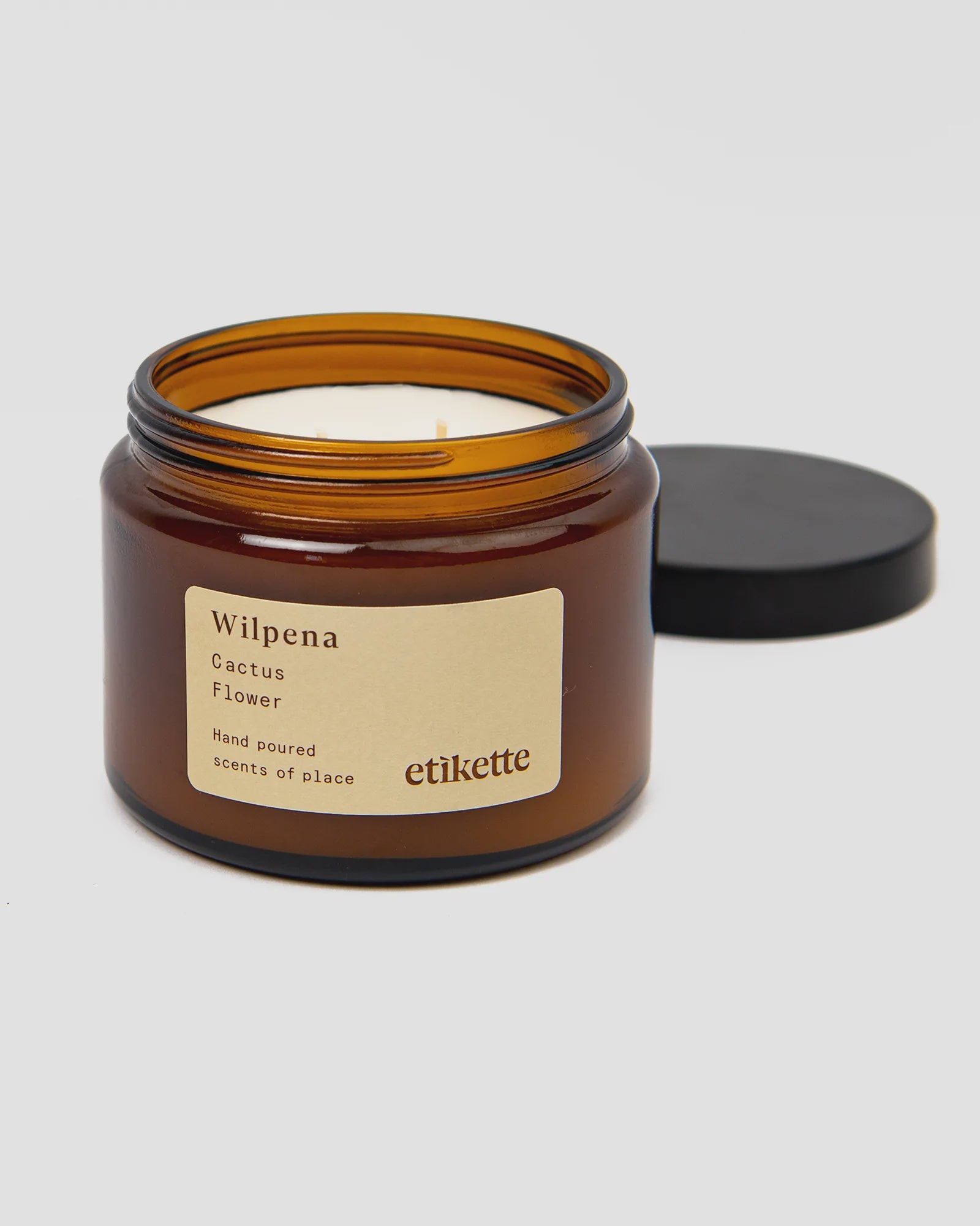 Etikette Soy Candle - Wilpena/Cactus 500