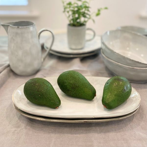 Indigo Oval Platter 30x17