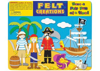 Felt Creations Pirate Ship