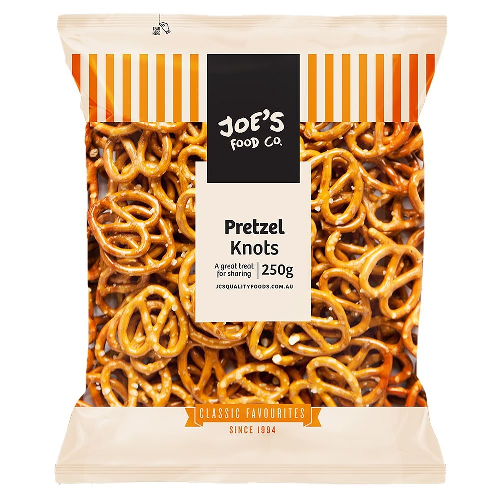 JC Nuts Snacks Pretzel Knots 250g